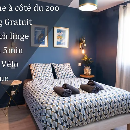 Ecrin Romantique,7Studios,3Km Du Zoo! Seigy Exterior foto