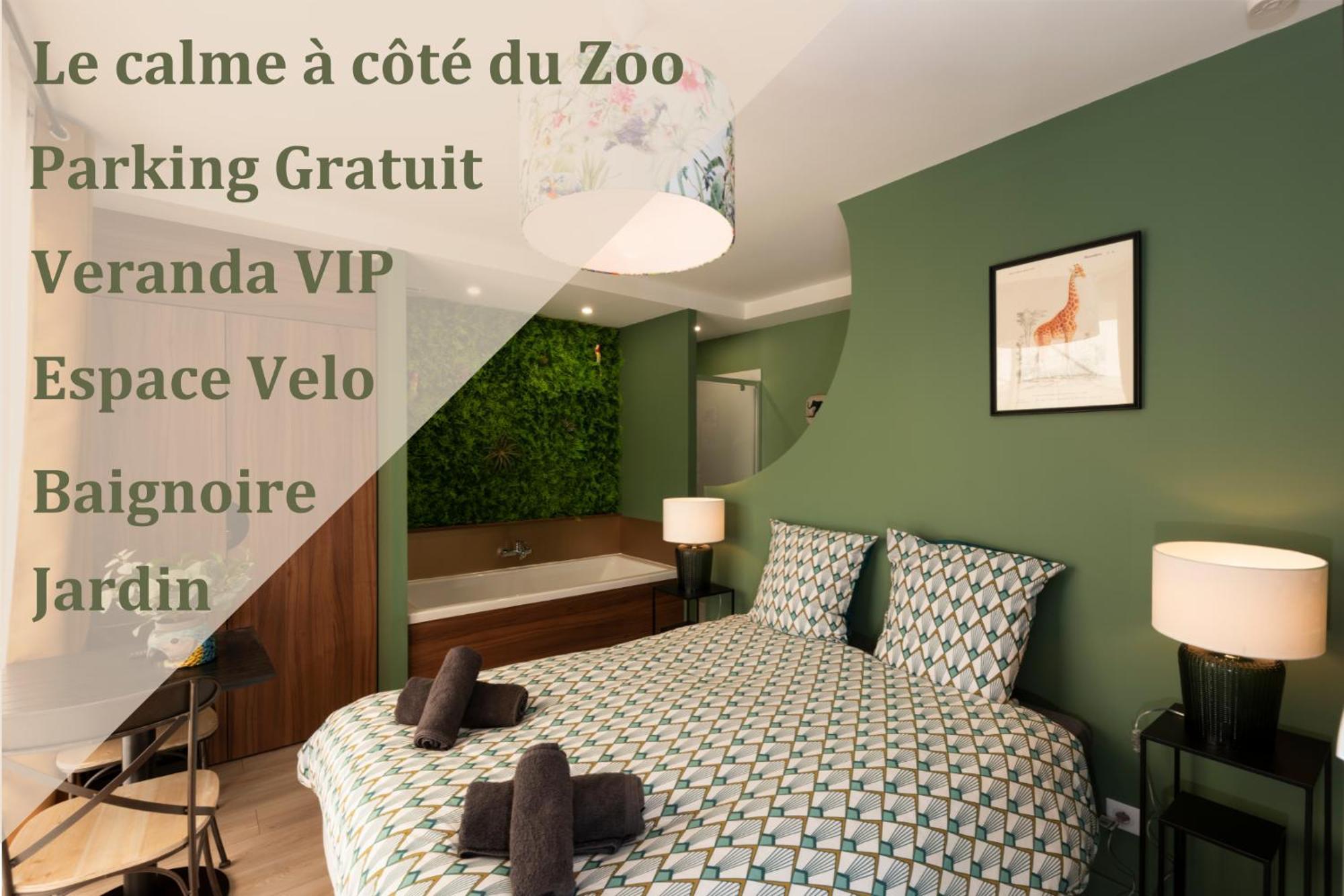 Ecrin Romantique,7studios,3km Du Zoo! Appartement