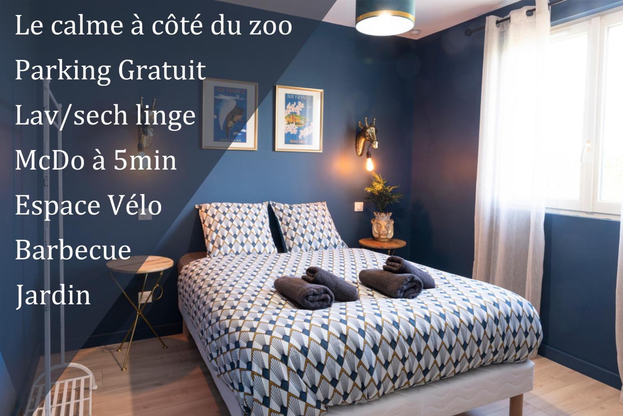 Ecrin Romantique,7studios,3km Du Zoo! Apartment